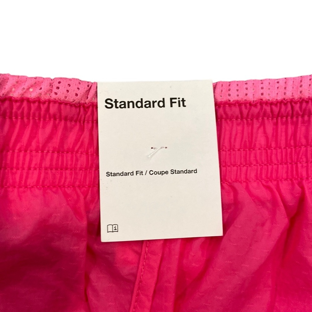 NIKE Swoosh Shorts Run Pink Brief-Lined RunninG (DJ0927-607) Women’s Size Large - Picture 8 of 8